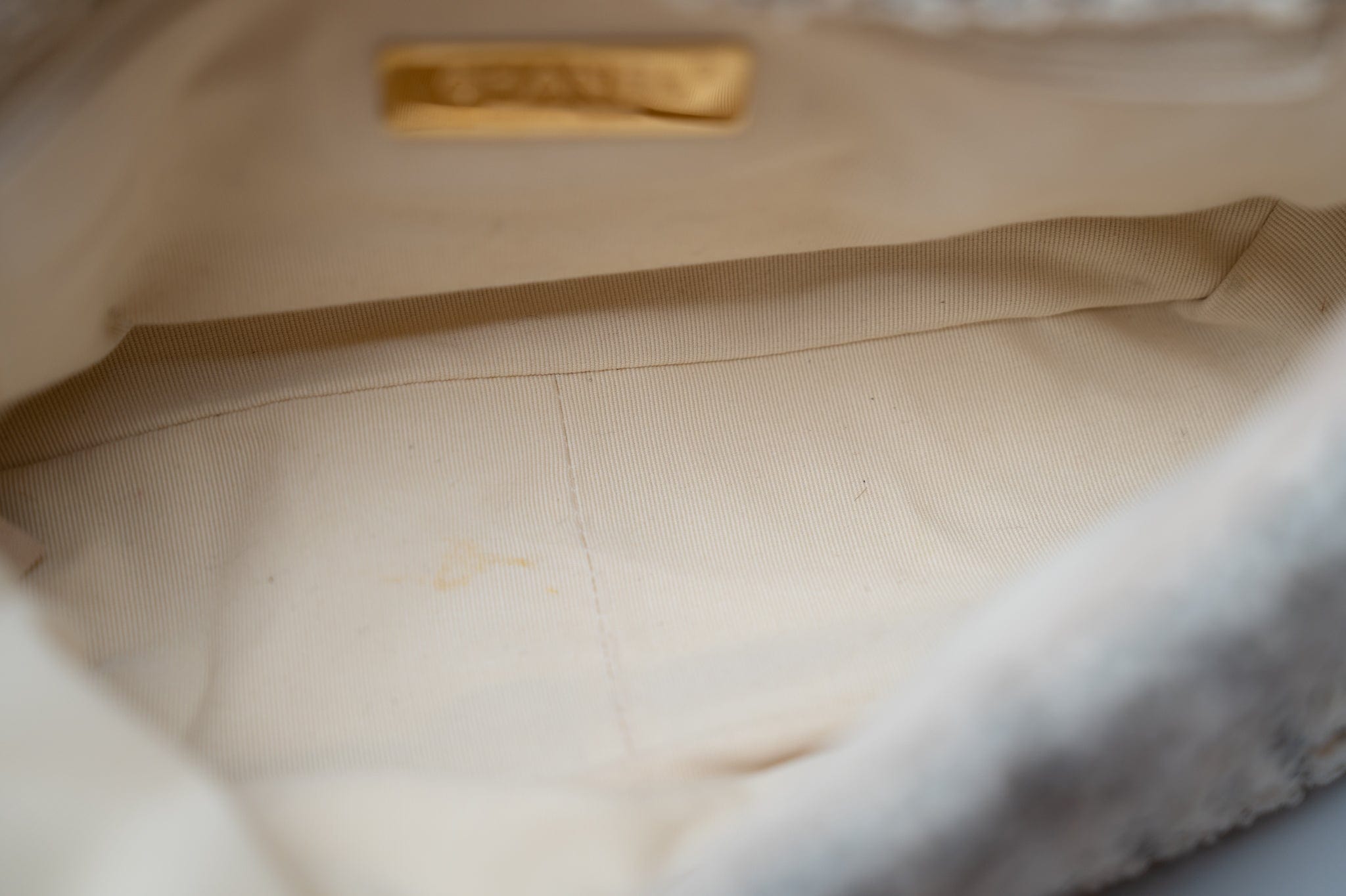 CHANEL Handbag 21S Oreo Tweed Quilted 19 Flap Small Mixed Hardware - Redeluxe