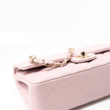 CHANEL Handbag 21S Pink Clair Caviar Classic Flap Quilted Medium LGHW - Redeluxe