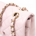 CHANEL Handbag 21S Pink Clair Caviar Classic Flap Quilted Medium LGHW - Redeluxe