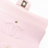 CHANEL Handbag 21S Pink Clair Caviar Classic Flap Quilted Medium LGHW - Redeluxe