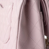 CHANEL Handbag 21S Pink Clair Caviar Classic Flap Quilted Medium LGHW - Redeluxe
