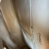 CHANEL Handbag 22A Dark Beige Caviar Quilted Classic Flap Medium LGHW - Redeluxe