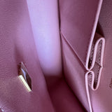 CHANEL Handbag 22C Sakura Pink Caviar Quilted Classic Flap Small LGHW - Redeluxe