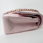 CHANEL Handbag 22P Light Pink Caviar Quilted Classic Flap Medium LGHW - Redeluxe
