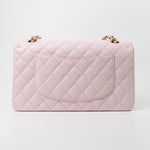 CHANEL Handbag 22P Light Pink Caviar Quilted Classic Flap Medium LGHW - Redeluxe