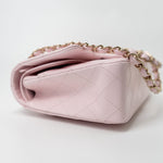 CHANEL Handbag 22P Light Pink Caviar Quilted Classic Flap Medium LGHW - Redeluxe