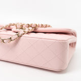 CHANEL Handbag 22S Light Pink Caviar Quilted Classic Flap Medium LGHW - Redeluxe