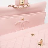 CHANEL Handbag 22S Light Pink Caviar Quilted Classic Flap Medium LGHW - Redeluxe