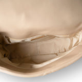 CHANEL Handbag beige 21S Dark Beige Lambskin Quilted 19 Flap Medium/Large - Redeluxe