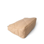 CHANEL Handbag Beige 22C Beige Clair Lambskin Quilted 19 Flap Small Mixed Hardware - Redeluxe