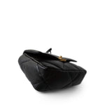 CHANEL Handbag Black 21P Black Lambskin Quilted 19 Flap Small Mixed Hardware - Redeluxe