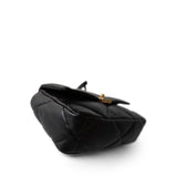 CHANEL Handbag Black 21P Black Lambskin Quilted 19 Flap Small Mixed Hardware - Redeluxe