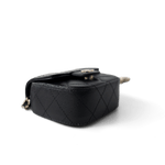 CHANEL Handbag Black 22C Mini Vanity Caviar Quilted Black (micro size) - Redeluxe