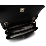 CHANEL Handbag Black / Lambskin 21S Black Lambskin Quilted Small Trendy CC Light Gold Hardware - Redeluxe