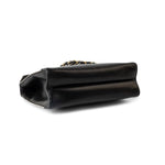 CHANEL Handbag Black Vintage Black and White Lambskin Envelope Shoulder Bag Gold Hardware - Redeluxe