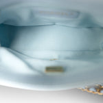 CHANEL Handbag Blue 21K My Perfect Bag Light Blue Caviar Quilted Aged Gold Hardware - Redeluxe