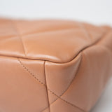 CHANEL Handbag Brown 21P Caramel Lambskin Quilted 19 Flap Small Mixed Hardware - Redeluxe