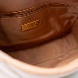 CHANEL Handbag Brown 21P Caramel Lambskin Quilted 19 Flap Small Mixed Hardware - Redeluxe