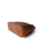 CHANEL Handbag Brown 22A Caramel Lambskin Quilted Small 19 Flap Mixed Hardware - Redeluxe