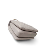 CHANEL Handbag Grey 22B Grey Lambskin Quilted Trendy CC Small Light Gold Hardware - Redeluxe