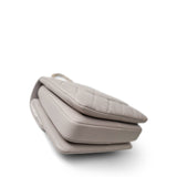 CHANEL Handbag Grey 22B Grey Lambskin Quilted Trendy CC Small Light Gold Hardware - Redeluxe