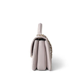 CHANEL Handbag Purple Lilac Lambskin Quilted Trendy CC Small Light Gold Hardware - Redeluxe