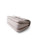 CHANEL Handbag Purple Lilac Lambskin Quilted Trendy CC Small Light Gold Hardware - Redeluxe