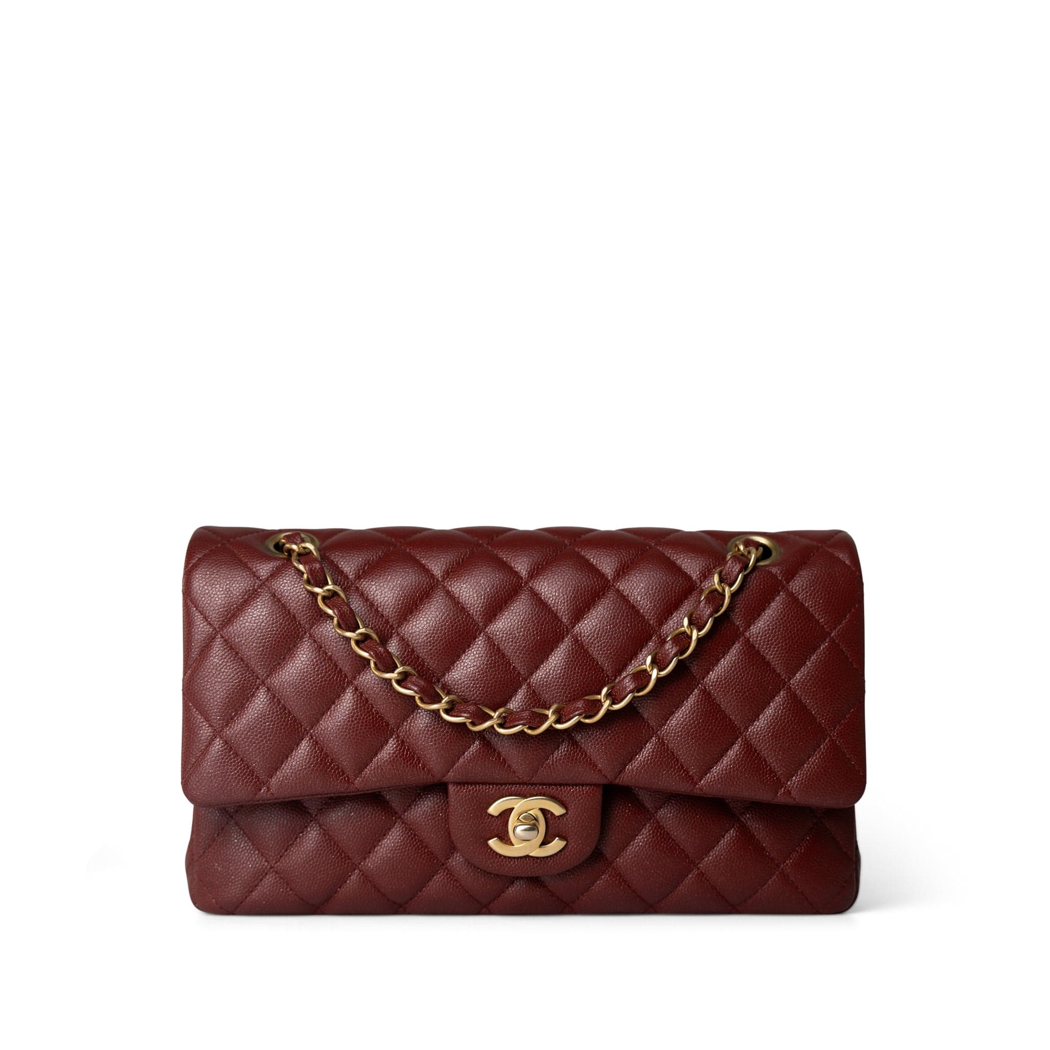 Dark red chanel bag Clearance