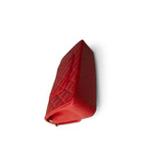 CHANEL Handbag red 21S Iridescent Red Classic Flap Medium Light Gold Hardware - Redeluxe