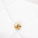 CHANEL Handbag White 21p White 19 Lambskin Quilted 19 Flap Small - Redeluxe