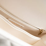 CHANEL Handbag White Caviar Quilted Small Coco Handle - Redeluxe