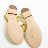 CHANEL Handbag Yellow 20S CC Yellow Sandals Size 39 - Redeluxe