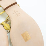 CHANEL Handbag Yellow 20S CC Yellow Sandals Size 39 - Redeluxe