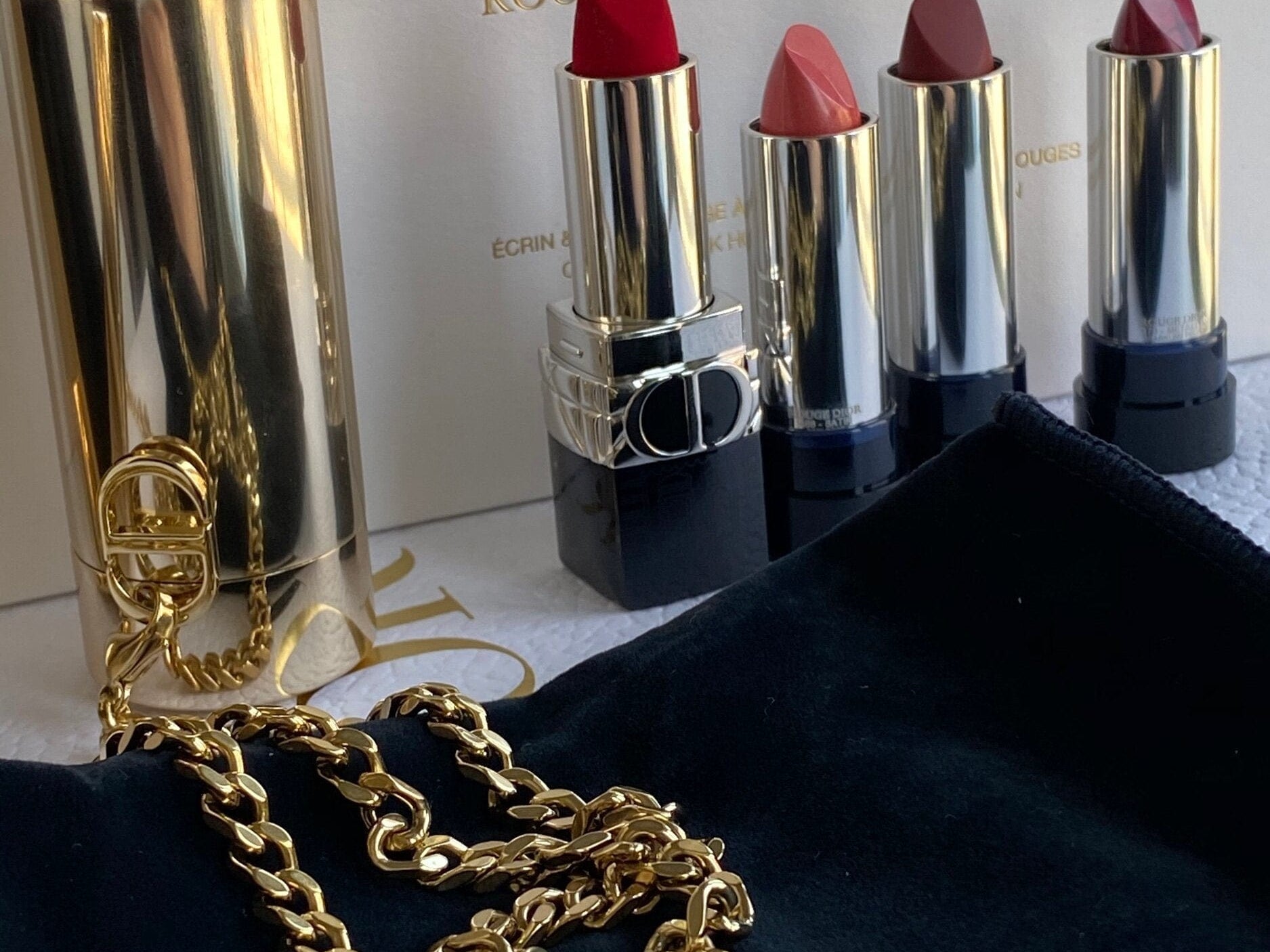 CHANEL Lipstick DIOR Rouge Dior Minaudiere  - The Atelier of Dreams Limited Edition - Redeluxe