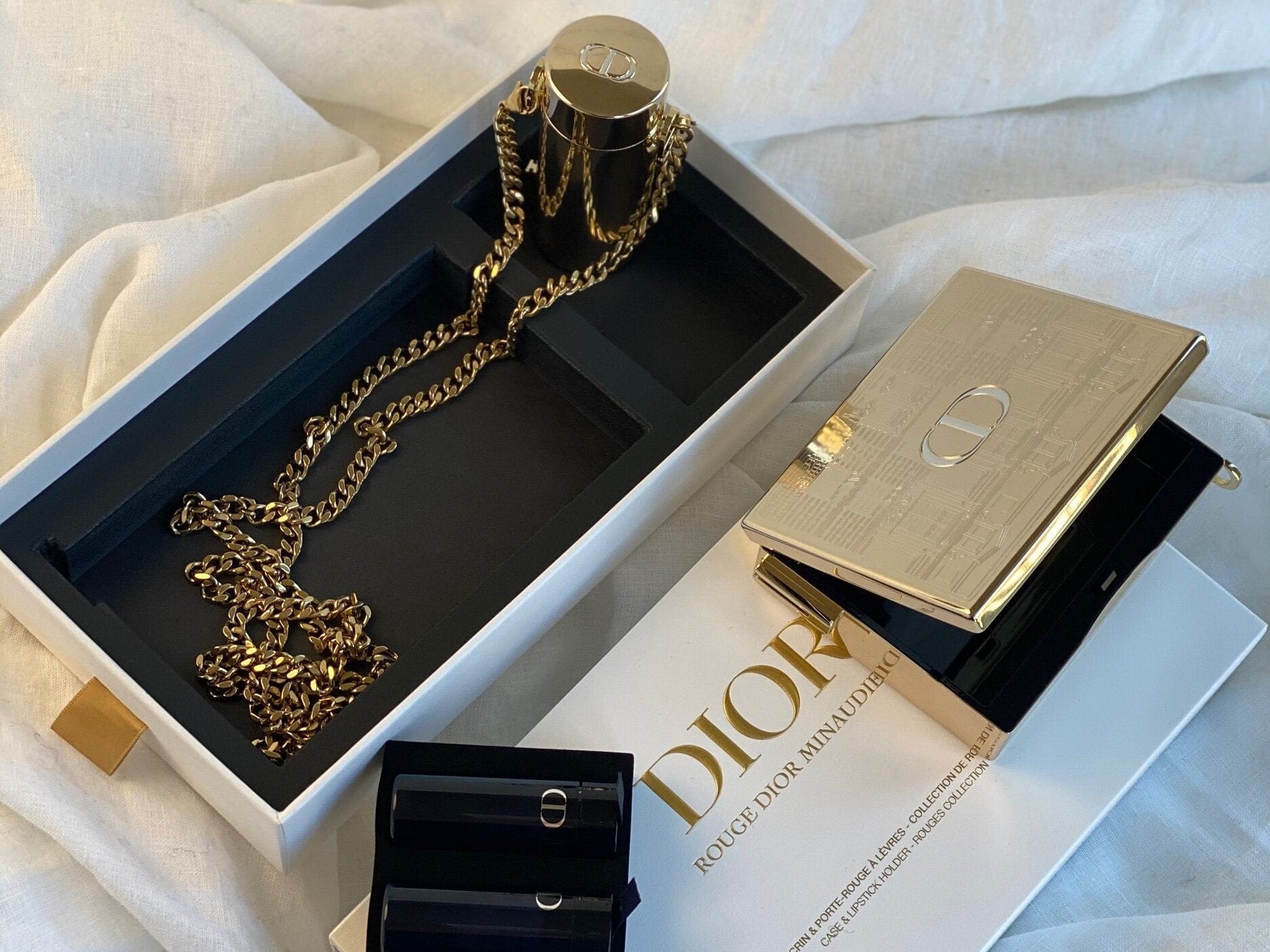 CHANEL Lipstick DIOR Rouge Dior Minaudiere  - The Atelier of Dreams Limited Edition - Redeluxe