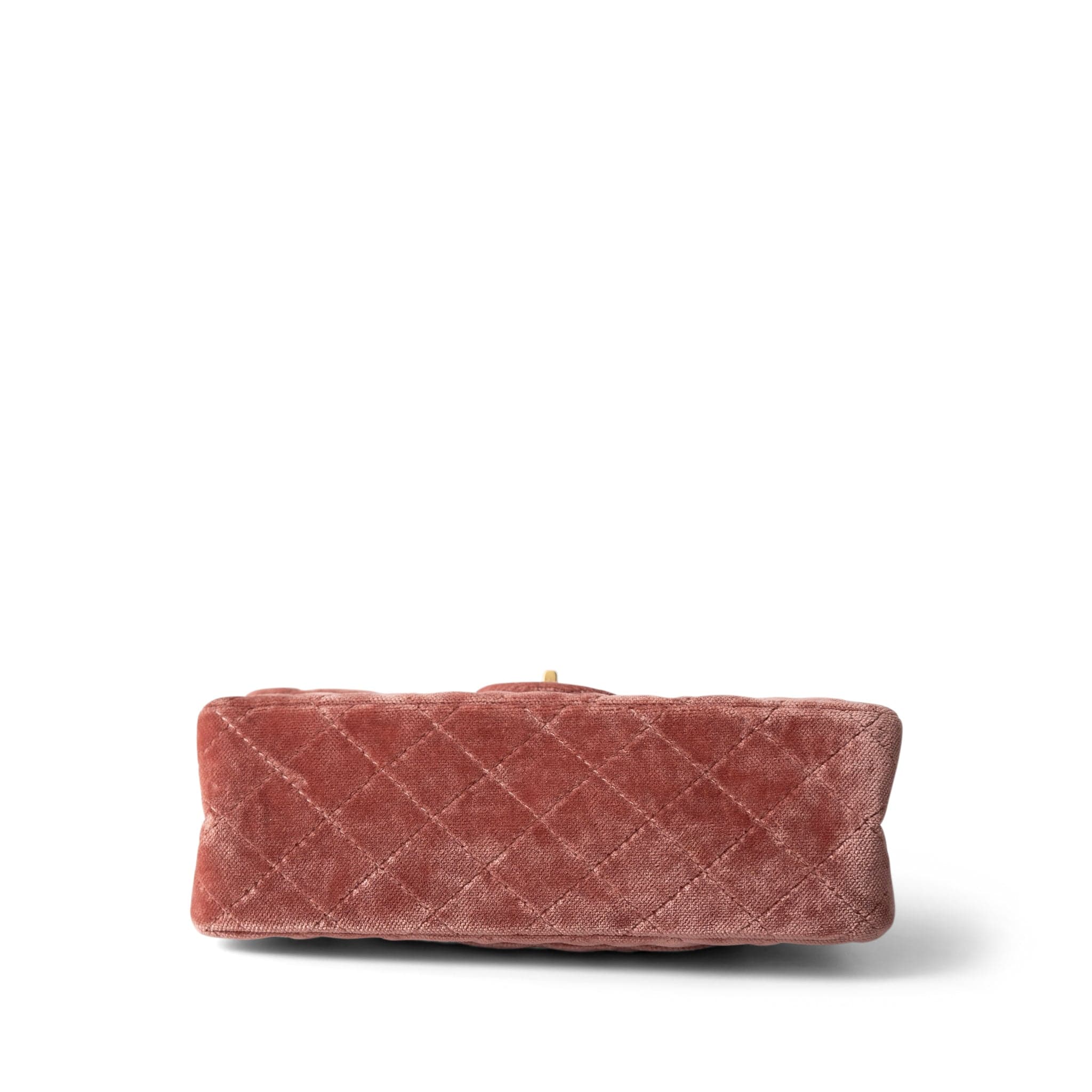 CHANEL Pink Pink/Rose Velvet Quilted Reissue 2.55 Flap 225 Aged Gold Hardware - Redeluxe