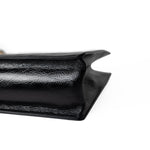 CHANEL Tote 20A Large Black Leather Shopping Tote Antique Gold Hardware - Redeluxe