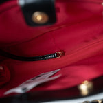 CHANEL Tote 20A Large Black Leather Shopping Tote Antique Gold Hardware - Redeluxe