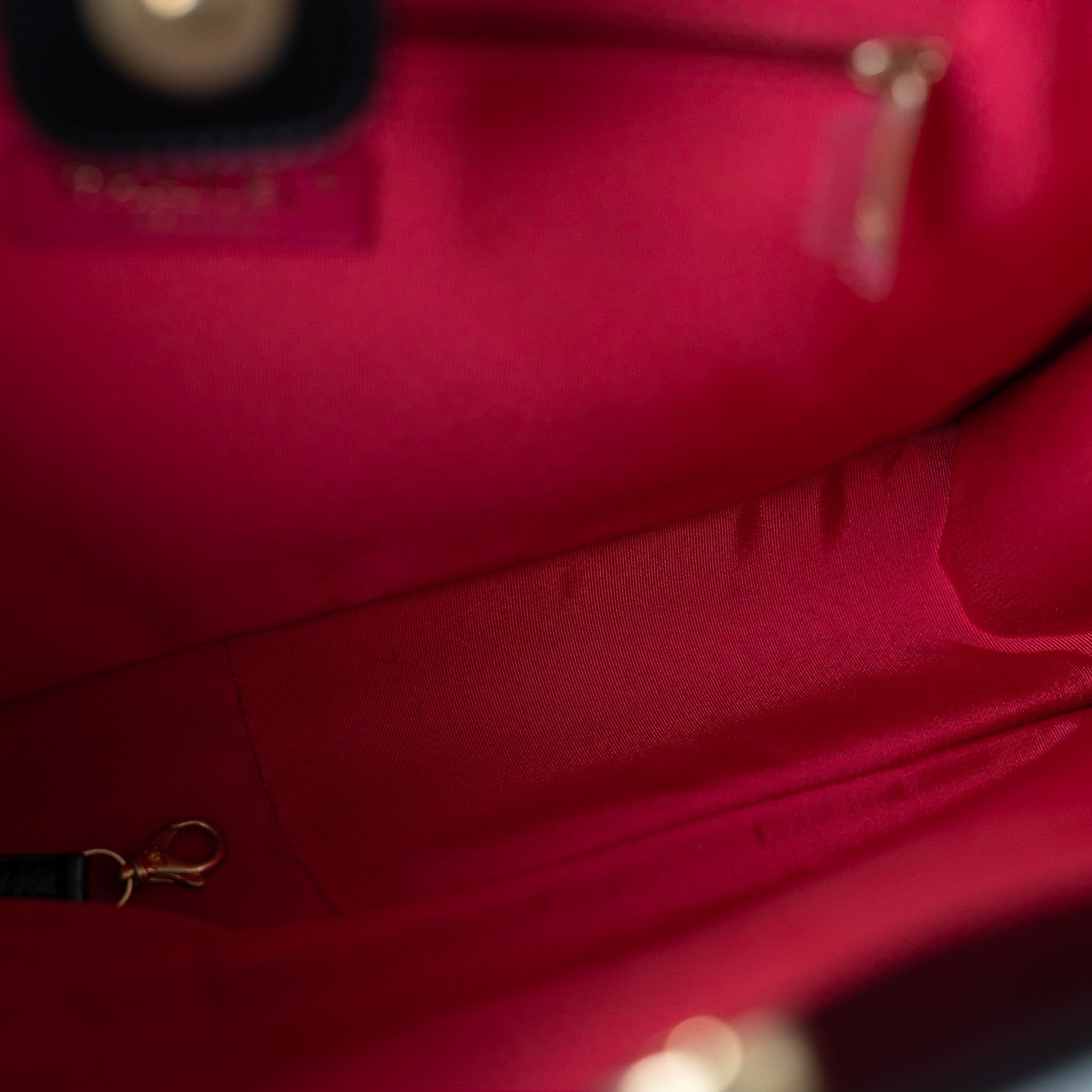 CHANEL Tote 20A Large Black Leather Shopping Tote Antique Gold Hardware - Redeluxe