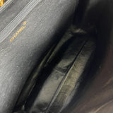 CHANEL Tote Chanel Black Vintage Lambskin Shopping Bag Tote 24K GHW - Redeluxe