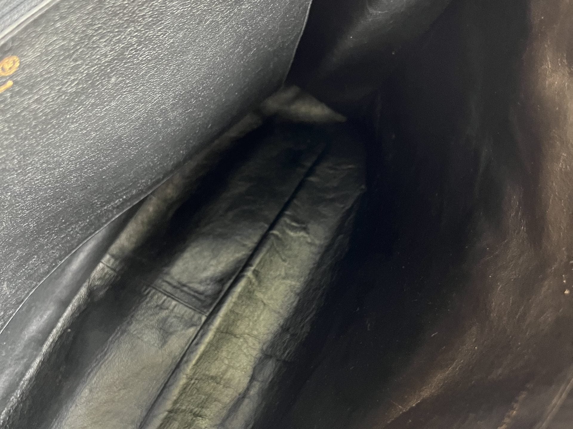 CHANEL Tote Chanel Black Vintage Lambskin Shopping Bag Tote 24K GHW - Redeluxe