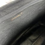CHANEL Tote Chanel Black Vintage Lambskin Shopping Bag Tote 24K GHW - Redeluxe