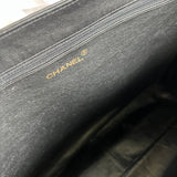 CHANEL Tote Chanel Black Vintage Lambskin Shopping Bag Tote 24K GHW - Redeluxe