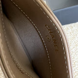 CHANEL Wallet 22A Dark Beige Caviar Quilted Card Holder LGHW - Redeluxe