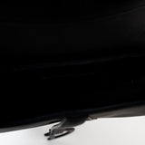 Christian Dior Handbag Black Dior Mini Ultramatte Black Saddle Bag Grained Calfskin Leather - Redeluxe