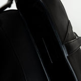 Christian Dior Handbag Black Dior Mini Ultramatte Black Saddle Bag Grained Calfskin Leather - Redeluxe