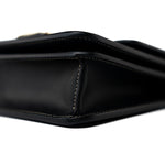 Fendi Handbag Fendi Fab Black Shoulder Bag Gold Hardware - Redeluxe