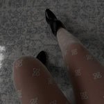 Fendi Tights Cream Fendi Tights Ivory - SMALL - Redeluxe