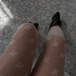 Fendi Tights Cream Fendi Tights Ivory - SMALL - Redeluxe