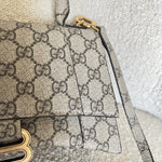 Gucci Handbag Gucci x Balenciaga The Hacker Project Small Hourglass Top Handle Bag Beige /Ebony - Redeluxe